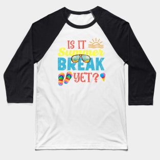 Summer Break Baseball T-Shirt
